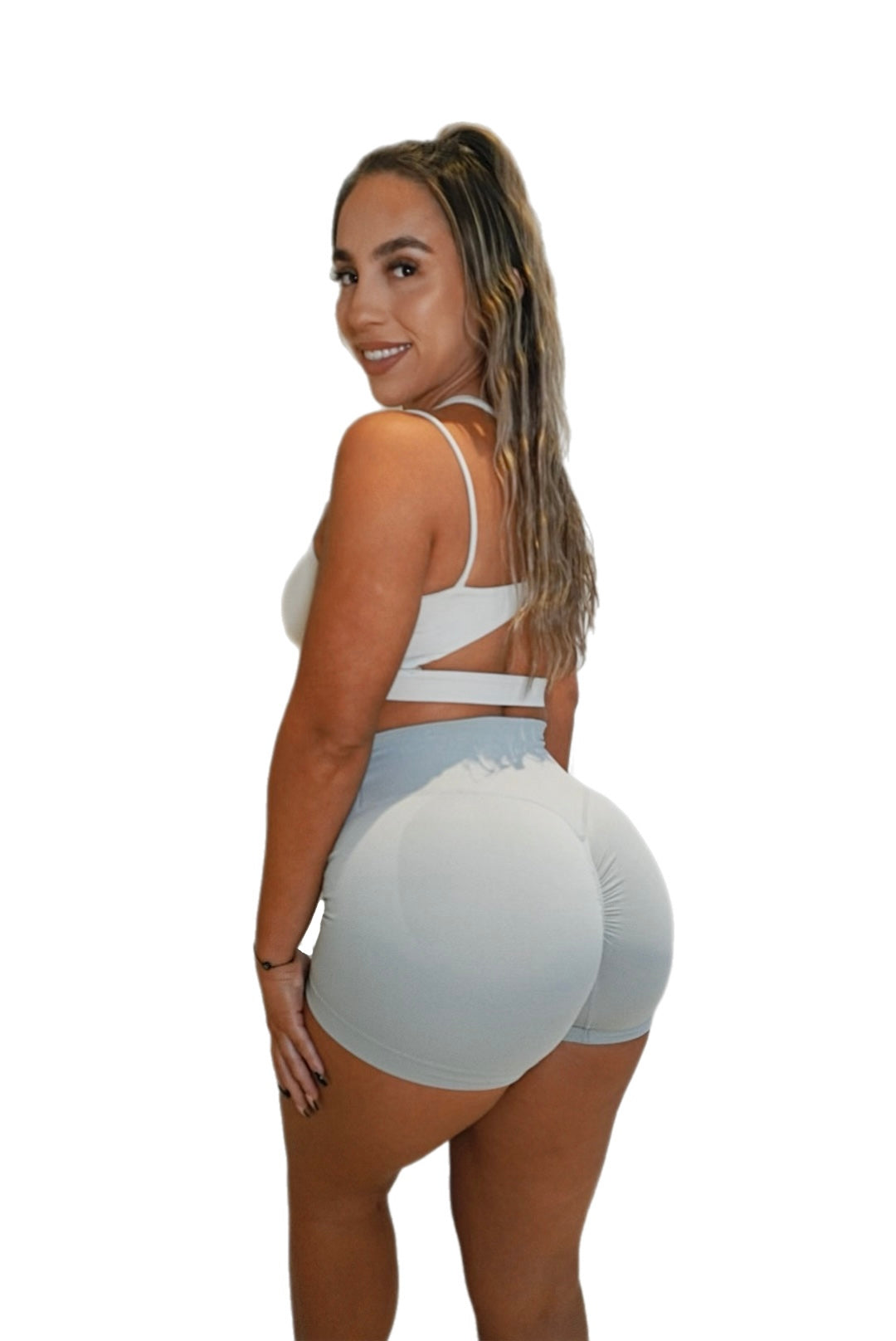 V-Waist Scrunch Shorts