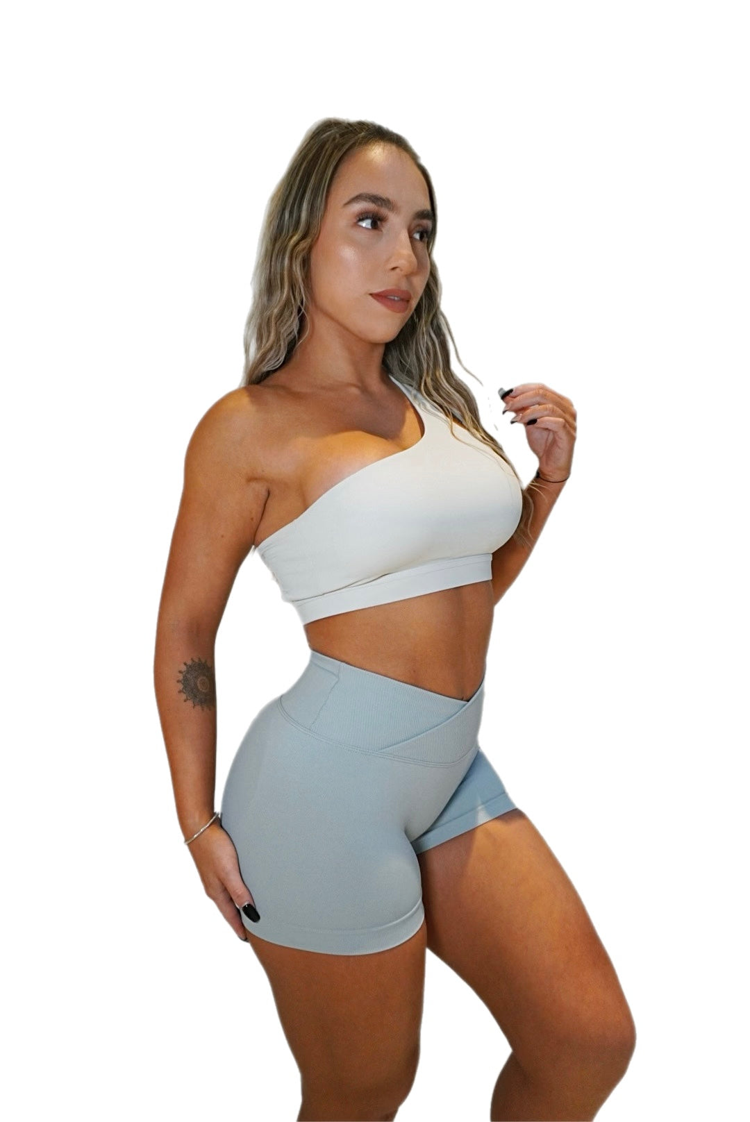 V-Waist Scrunch Shorts