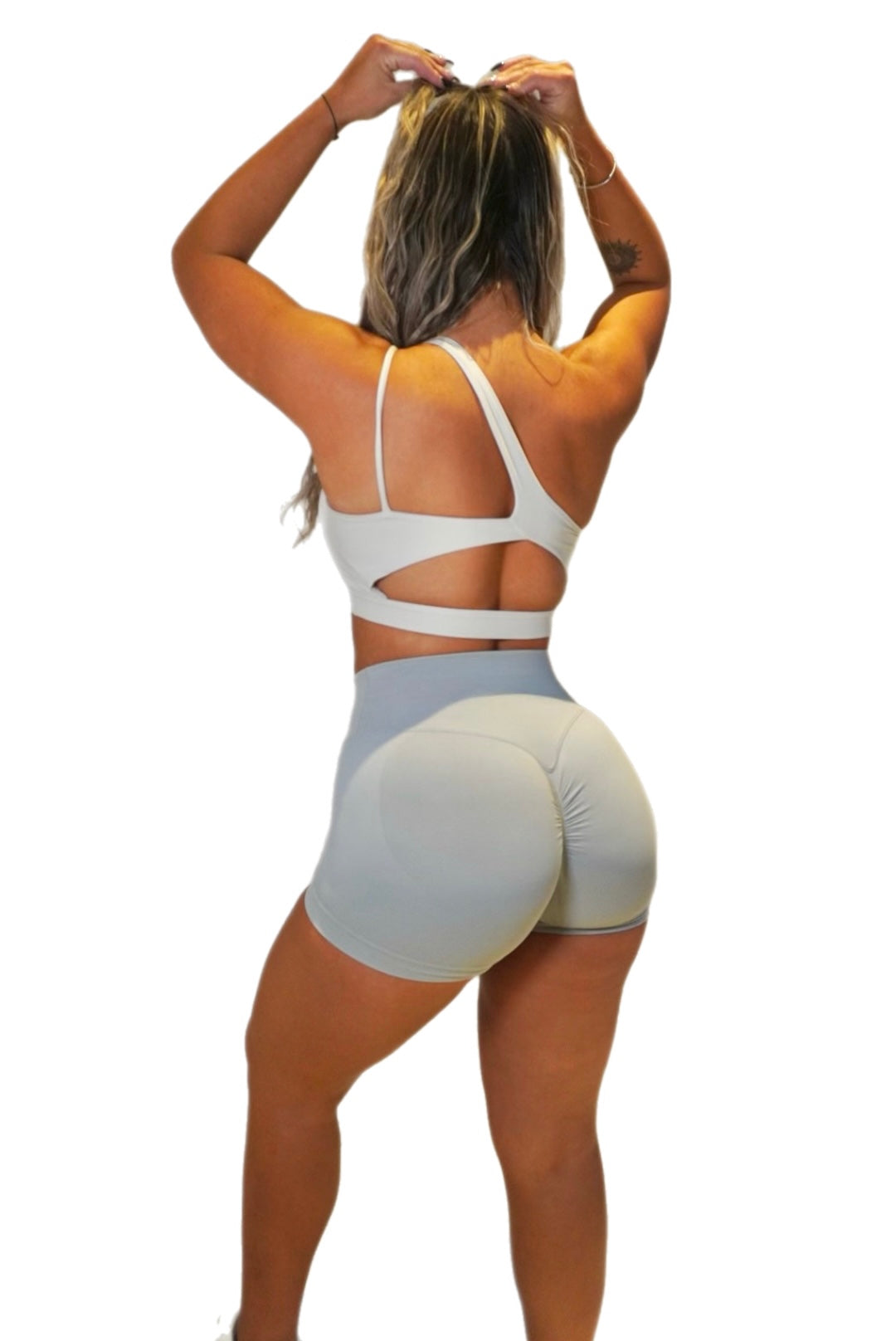 V-Waist Scrunch Shorts