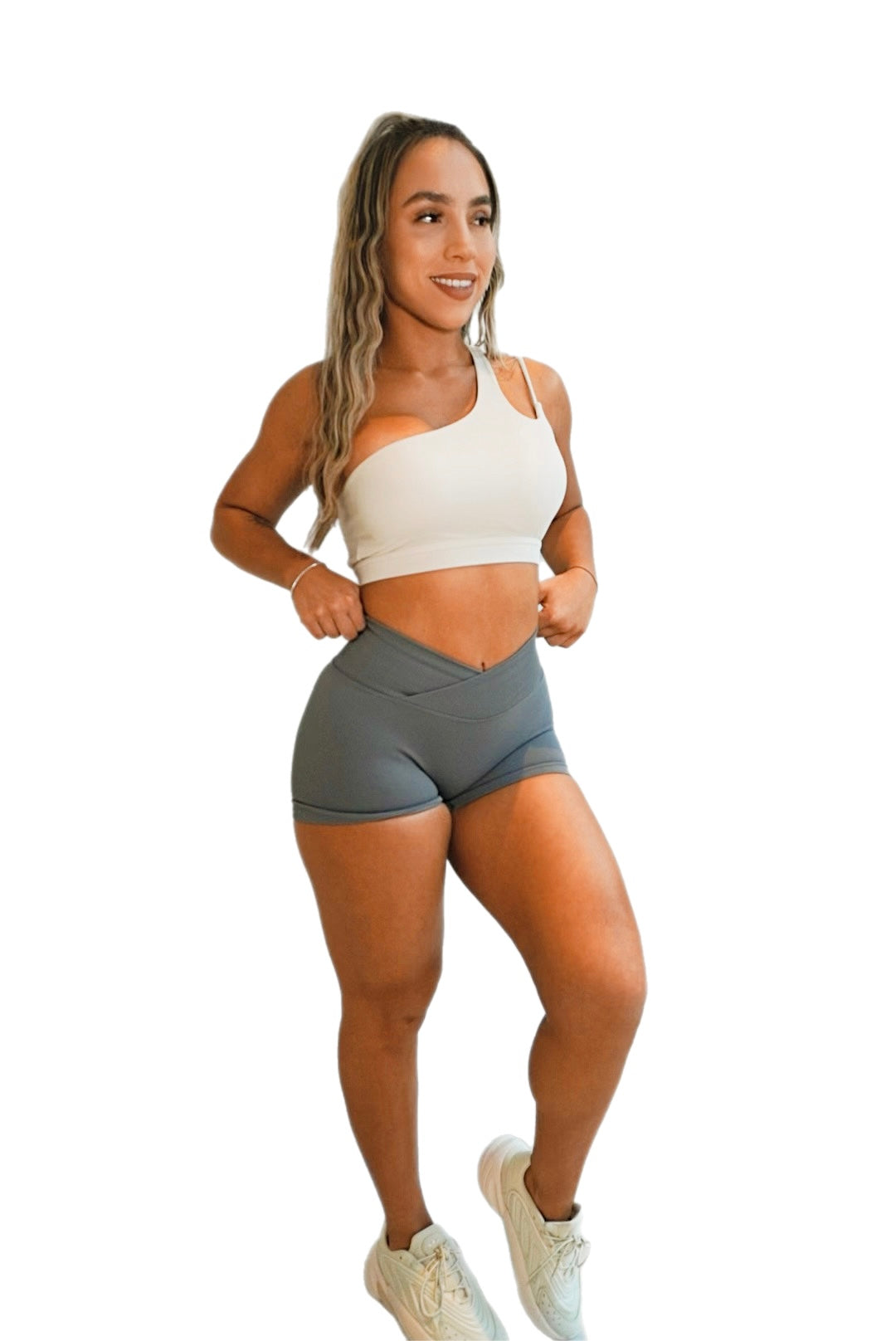 V-Waist Scrunch Shorts