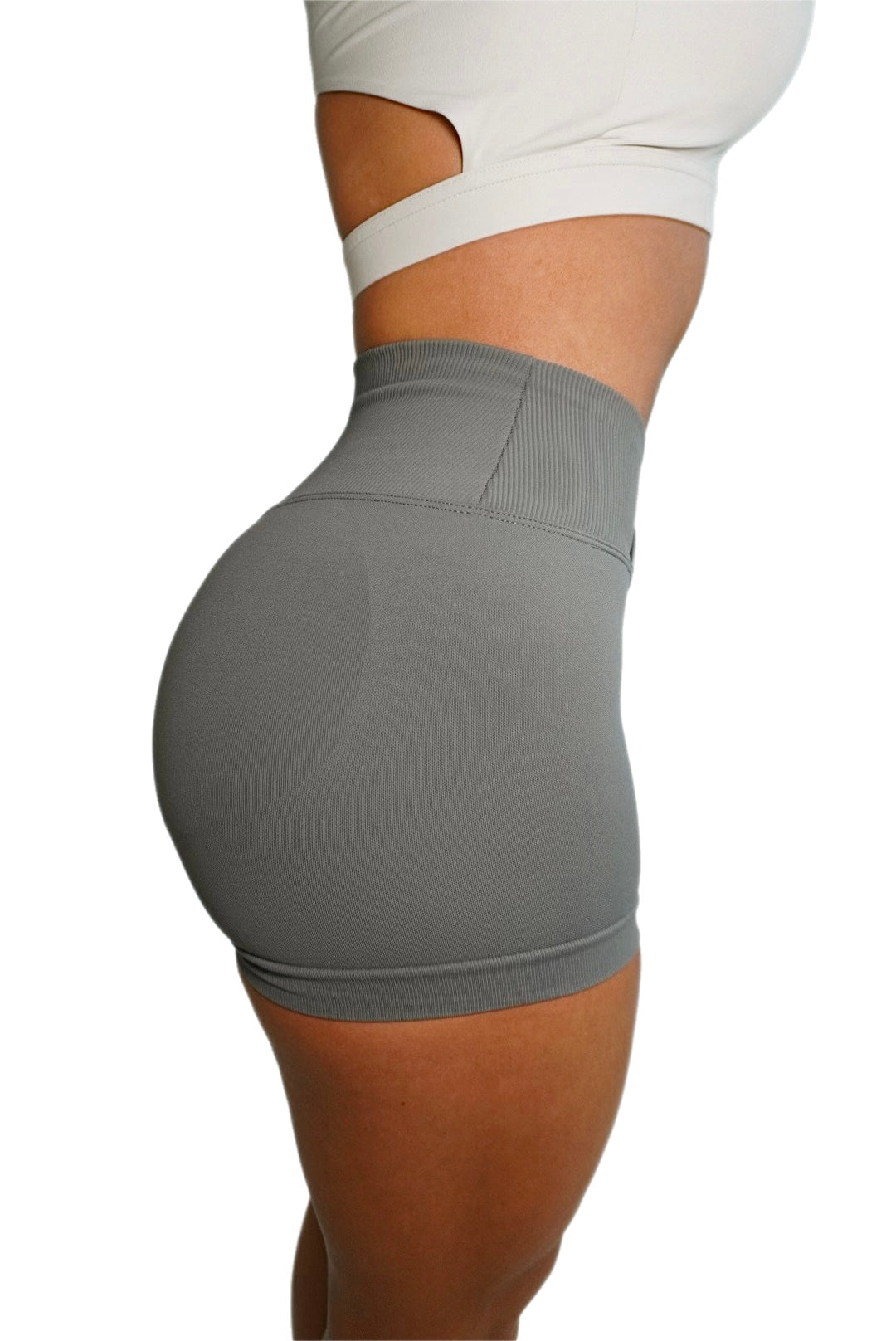 V-Waist Scrunch Shorts