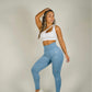 High Waisted Marble Leggings
